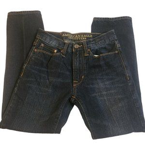 American Eagle Outfitters - Slim Straight Dark Wash Jeans - Size 26/28